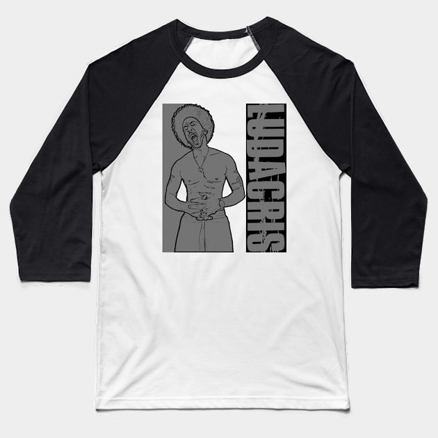 Ludacris // Old school // Black Retro Baseball T-Shirt by Degiab